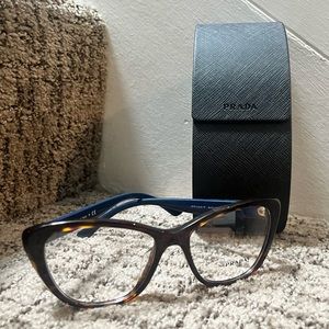BRAND NEW! Prada cat eye optical/glasses frame. Size 54-17-140.